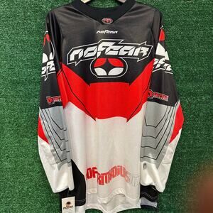 Y2K No Fear Motorcross x Streetwear Jersey Size Large